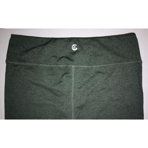 Johnny Was x Calme Women's Sz XL Green Ease Space Dye High Waist Leggings $108 - Picture 8 of 8